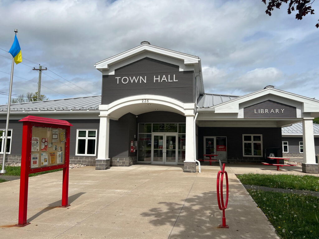 Berwick Town Hall and Library Berwick NS